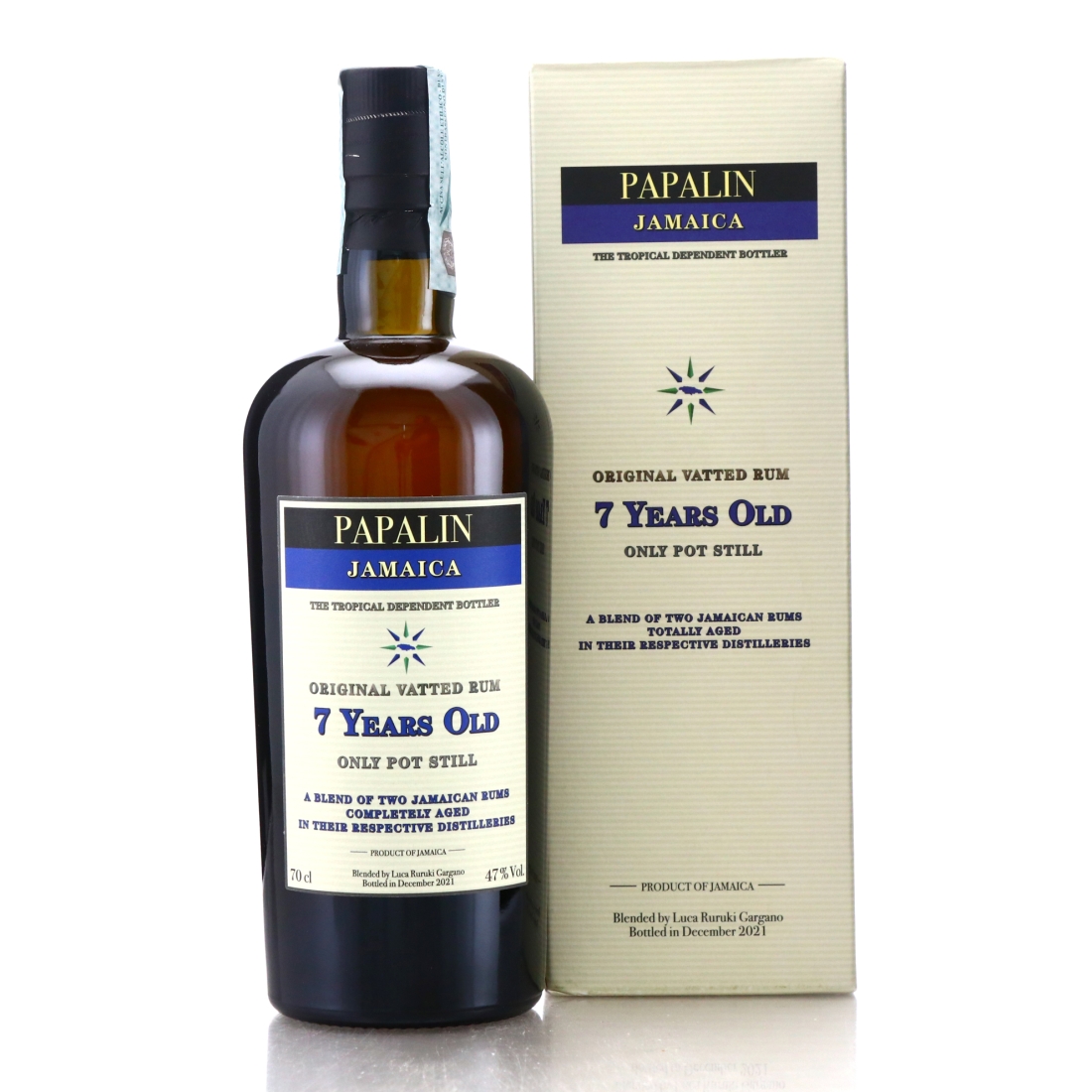 Image for Papalin 7 Year Old Velier Original Vatted Rum -