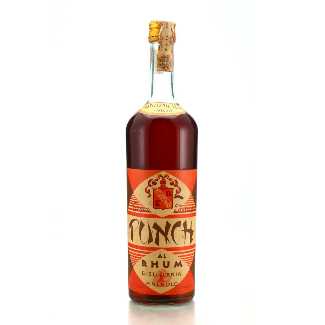 Tesio Pinerolo Punch al Rhum 1 Litre 1970s