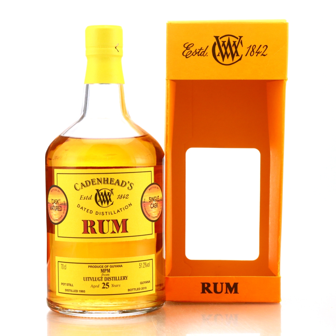 Port Mourant MPM 1993 Cadenhead's 25 Year Old