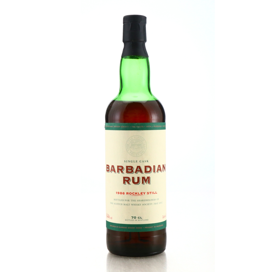 Rockley Still 1986 SMWS Shareholders Bottling