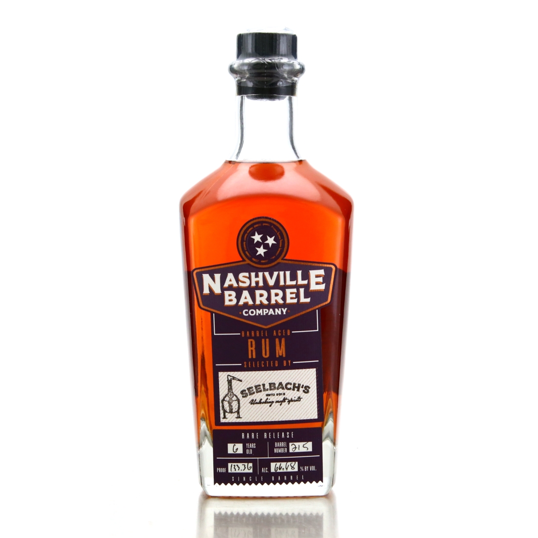 Nashville Barrel Company 6 Year Old Barrel Aged / Seelbach's