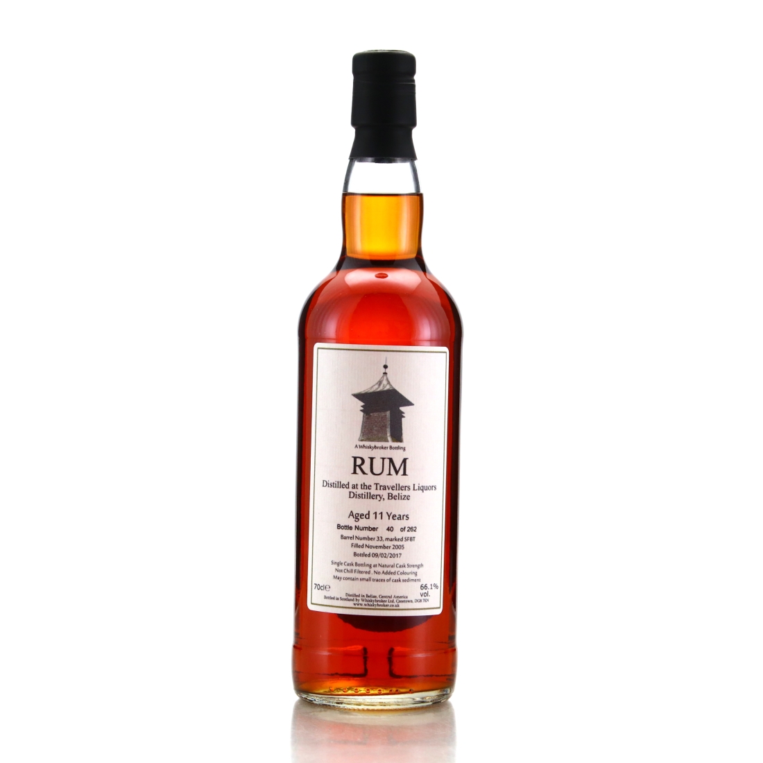 Travellers SFBT 2005 Whisky Broker 11 Year Old