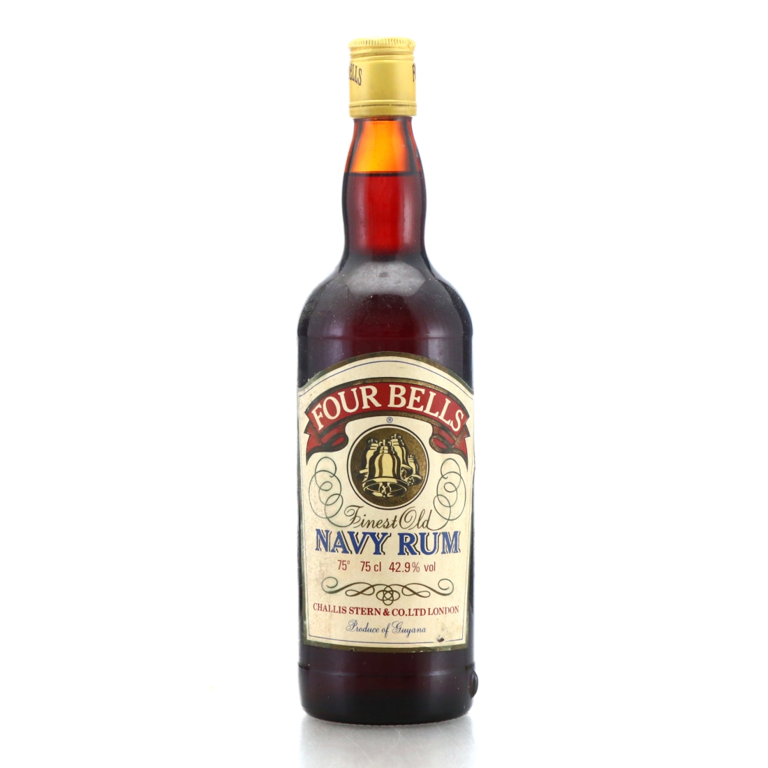 Four Bells Navy Rum 1970s
