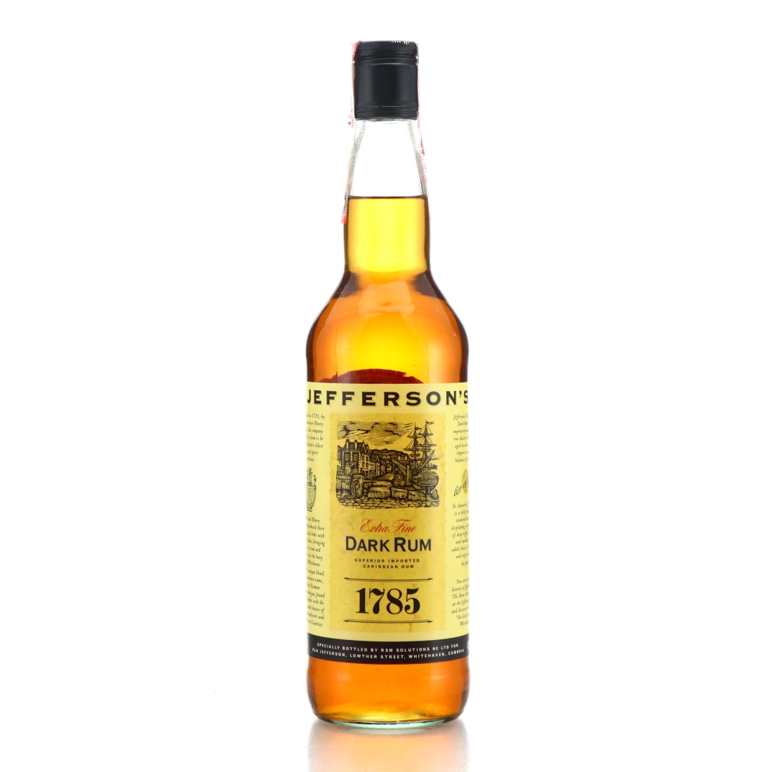 Jefferson’s Extra Fine Dark Rum