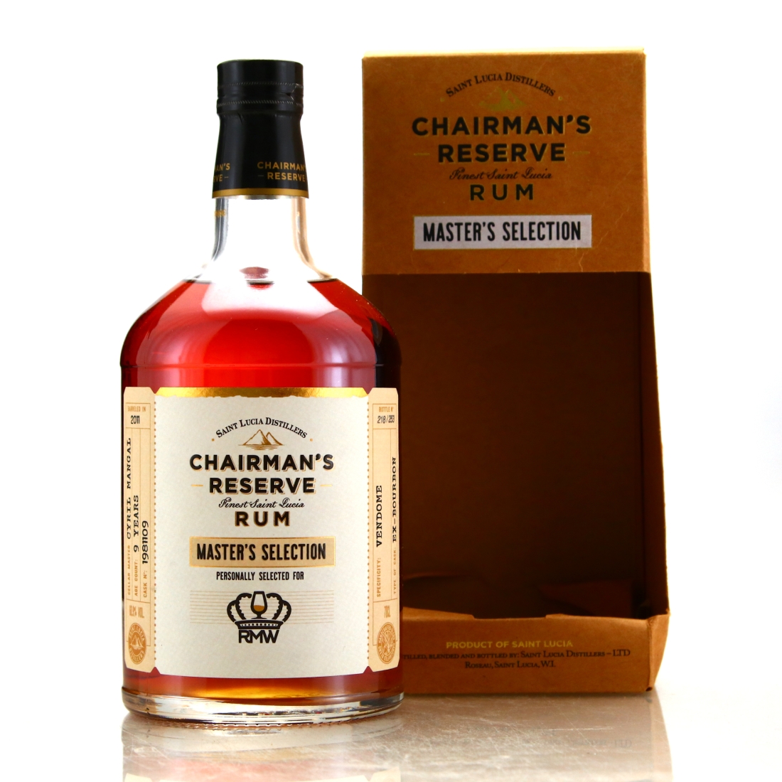 Chairman's Reserve 2011 Vendome Still Single Cask 9 Year Old / RMW