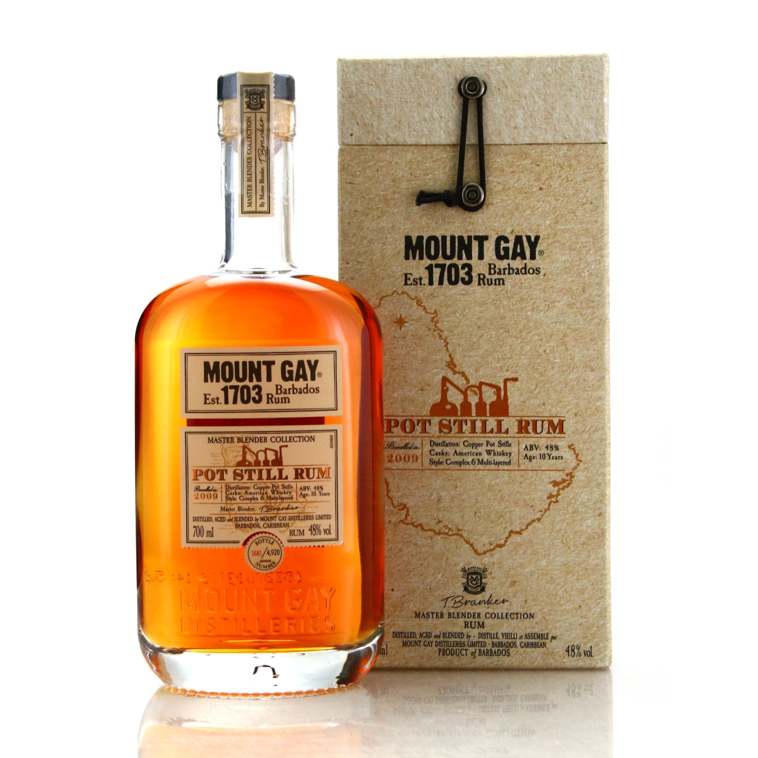 Mount Gay 10 Year Old Master Blender Collection / Pot Still Rum