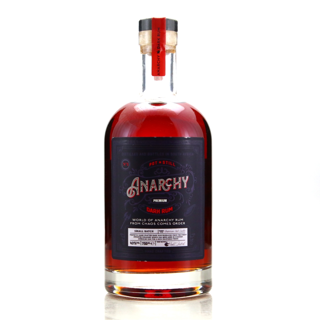 Anarchy Dark Rum 75cl