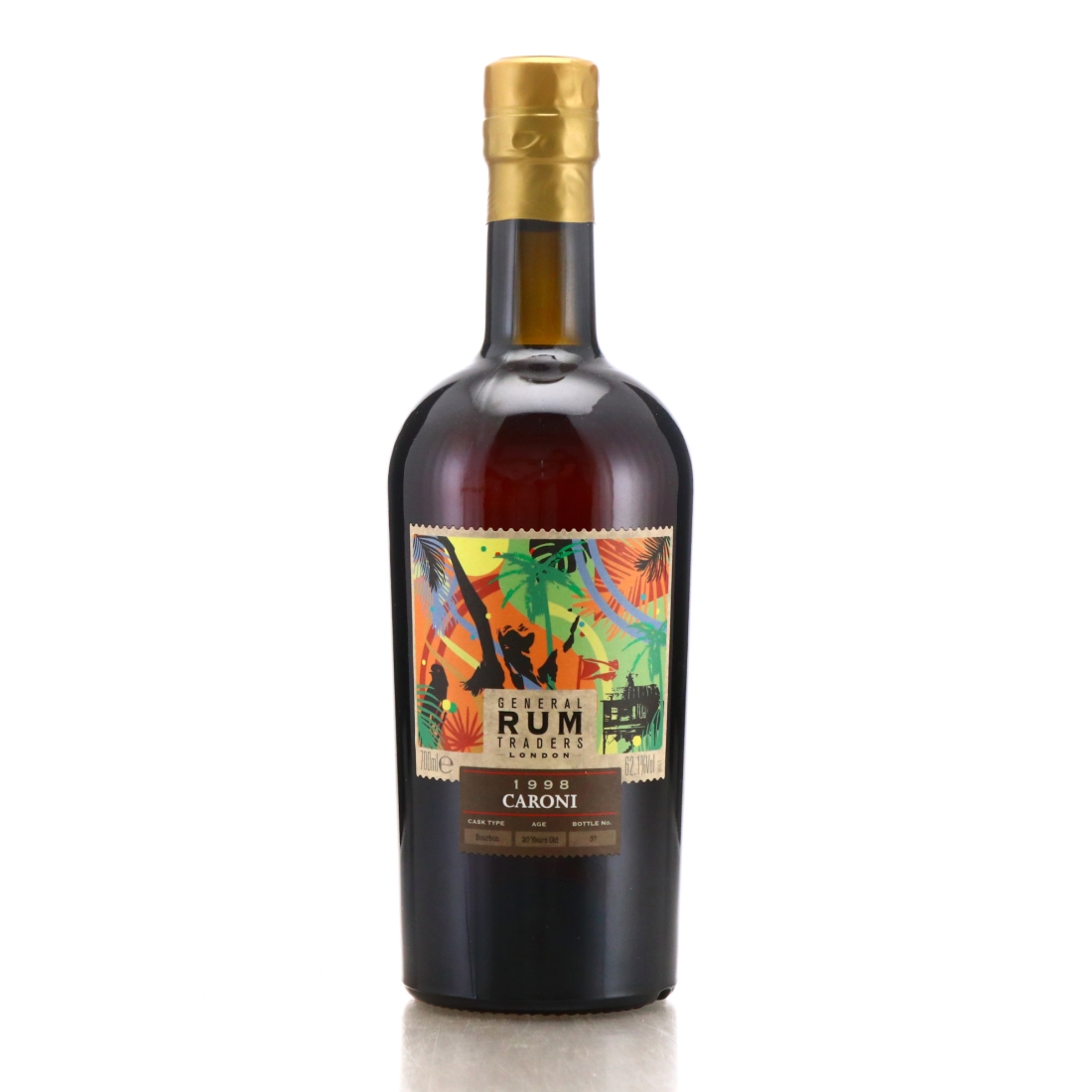 Caroni 1998 General Rum Traders 20 Year Old