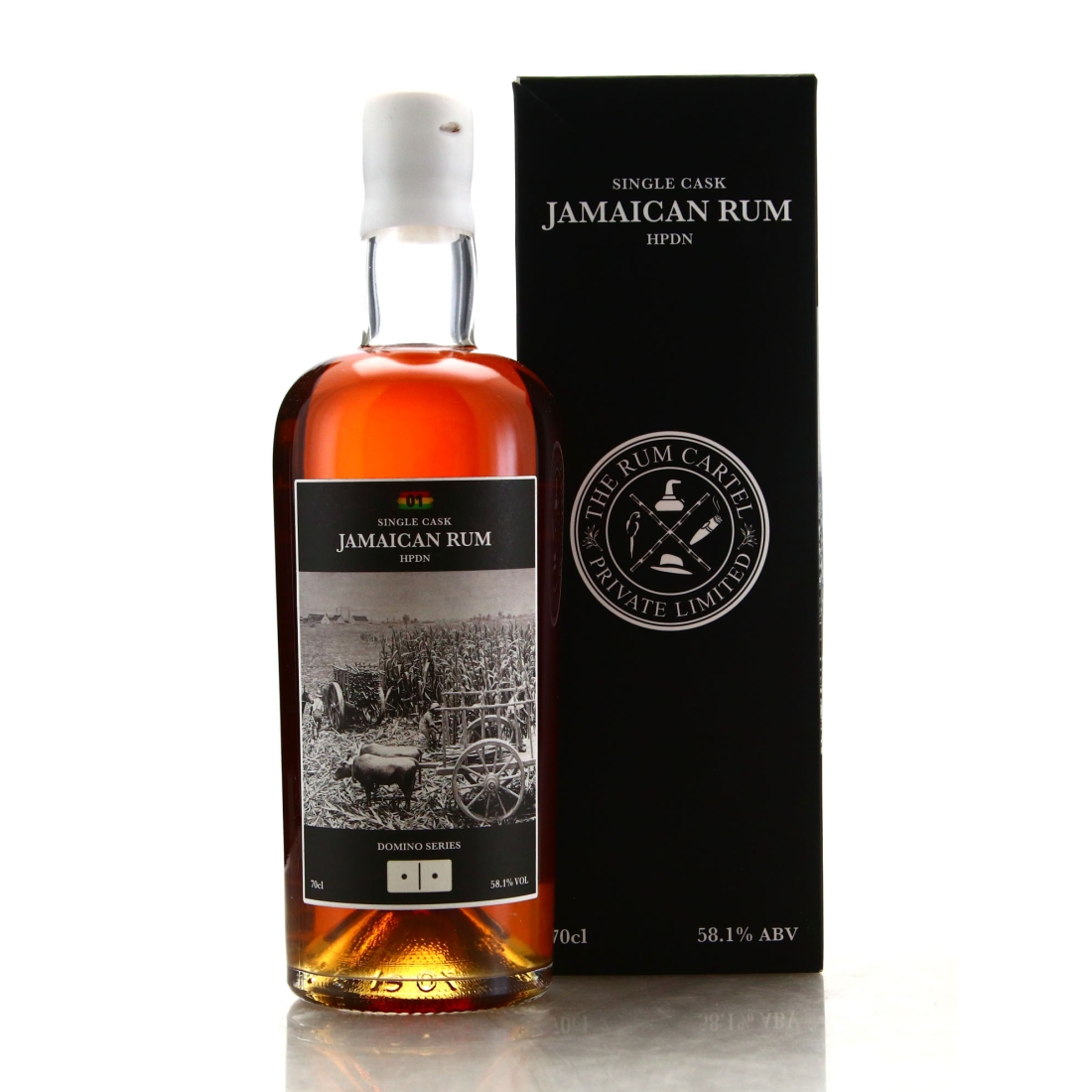 Hampden 8 Year Old Rum Cartel Domino Series