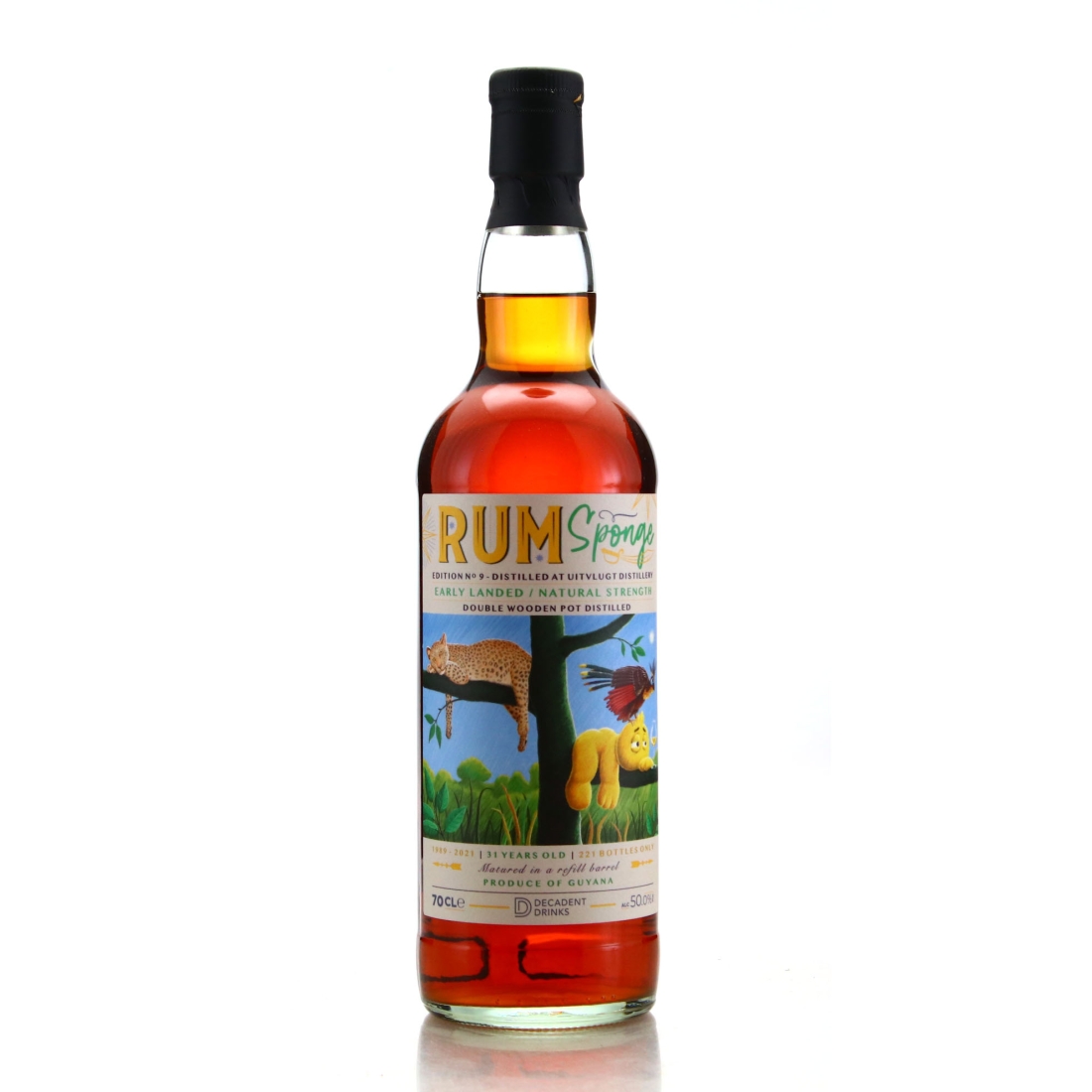 Port Mourant 1989 Rum Sponge 31 Year Old Edition No.9