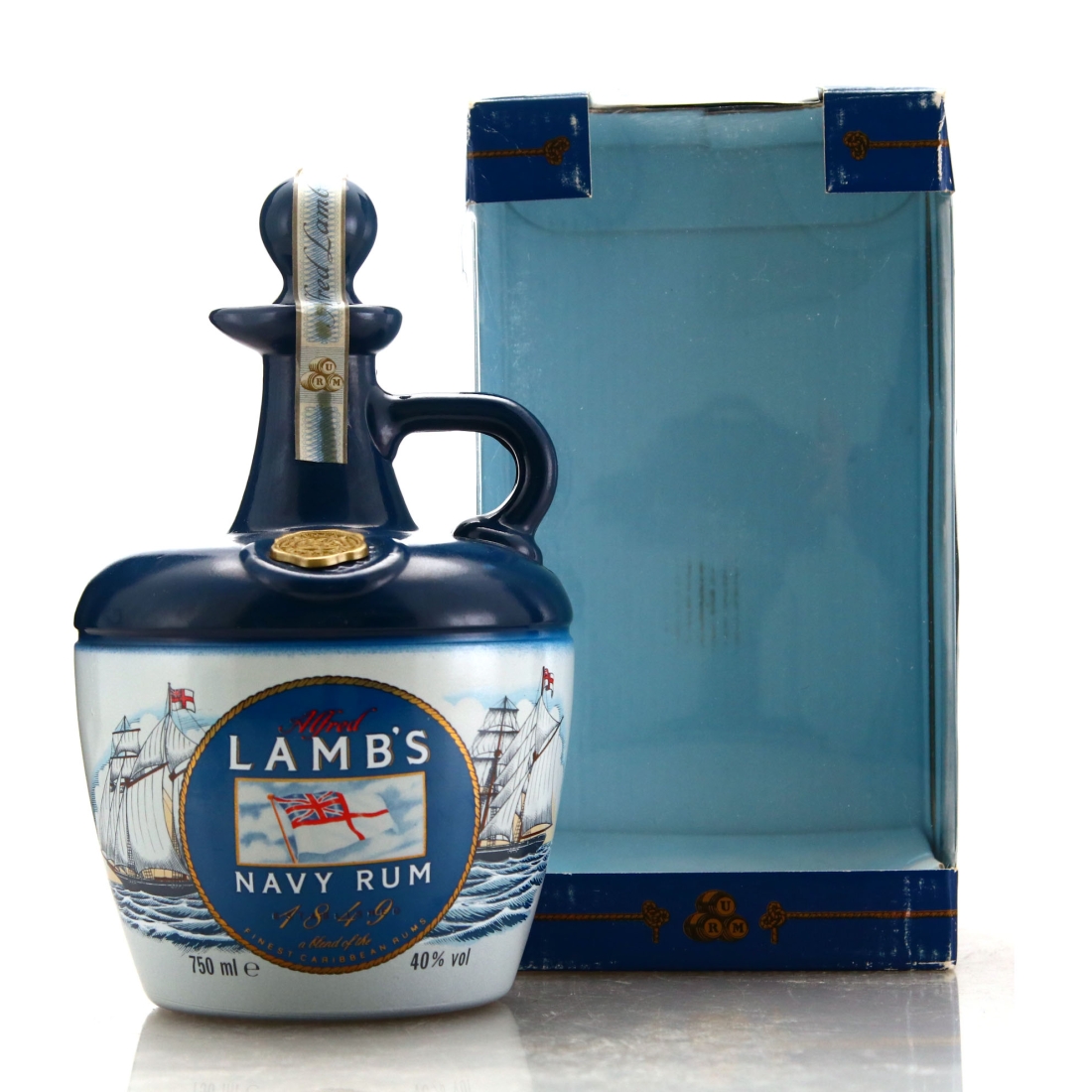 Lamb's Navy Rum Decanter 1980s