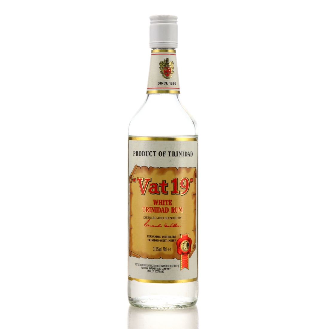 Fernandes Vat 19 Trinidad Rum 1990s