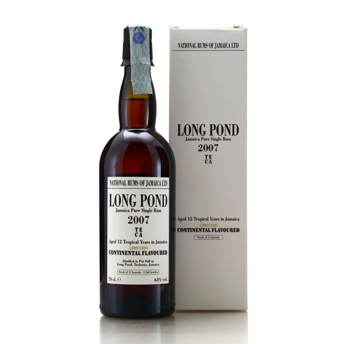 Long Pond TECA 2007 Continental Flavoured 12 Year Old