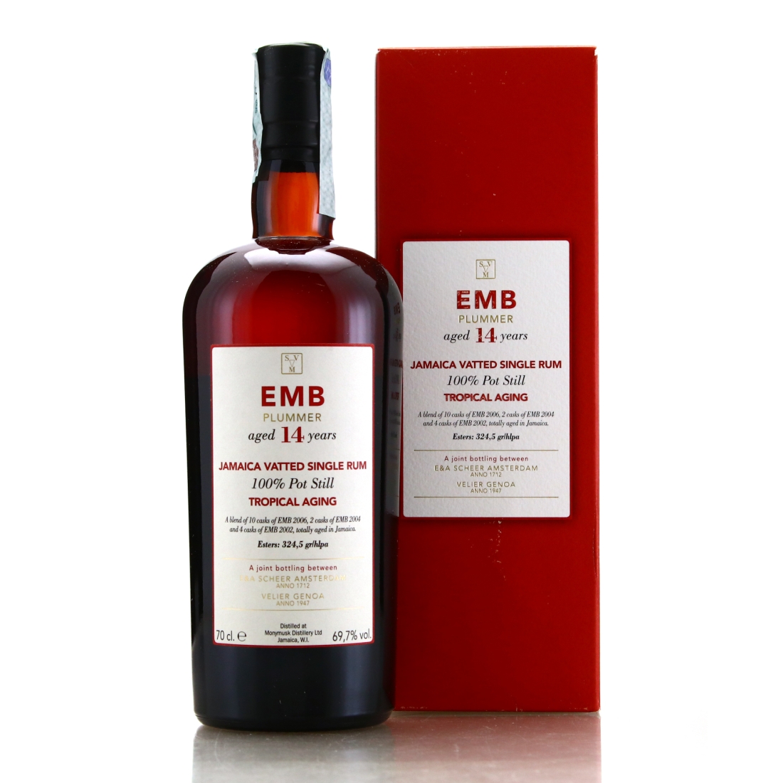 Monymusk EMB 14 Year Old Velier Tropical Aging / E&A Scheer