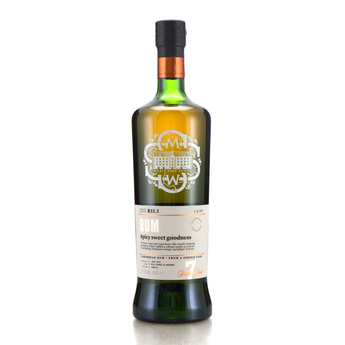 Worthy Park 2010 SMWS 7 Year Old R11.1