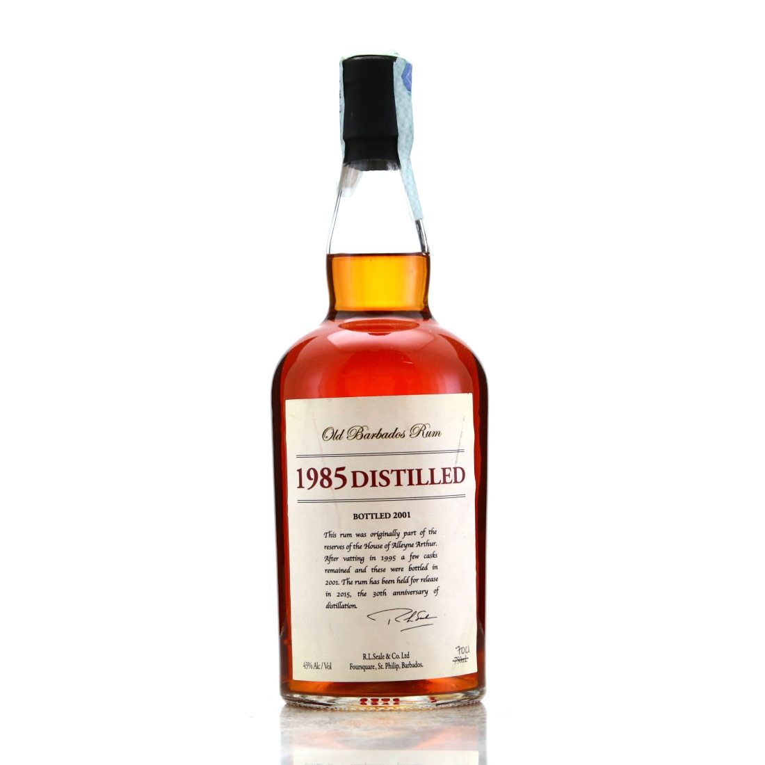 Old Barbados Rum 1985 R.L. Seale