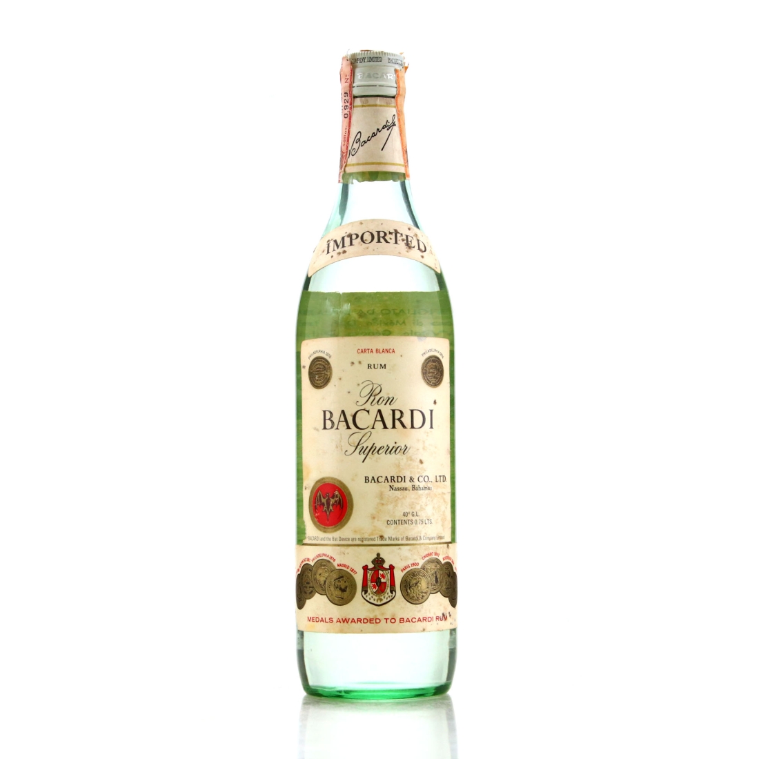 Bacardi Carta Blanca 1970s