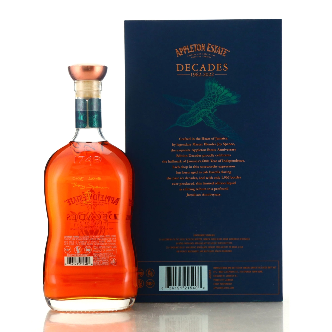 Image for Appleton Estate Decades - 60th Anniversary of Jamaican Independence