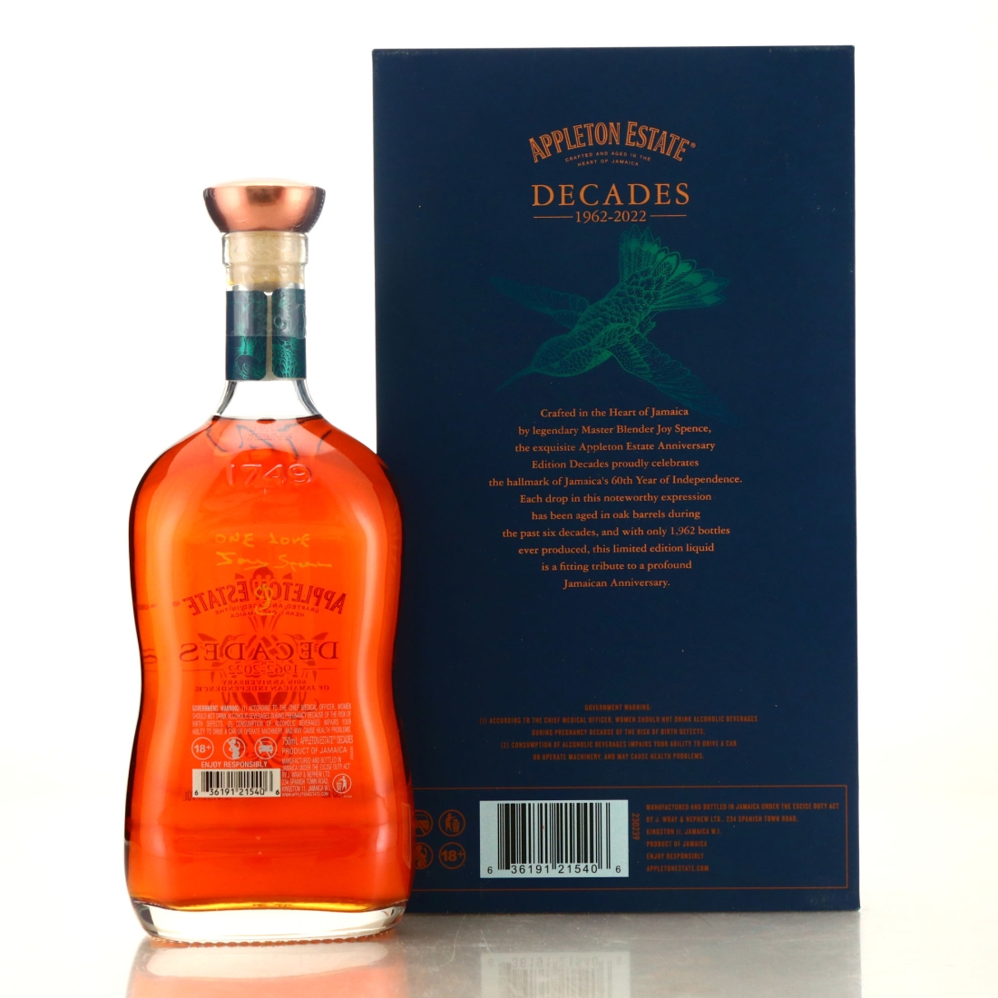 Image for Appleton Estate Decades - 60th Anniversary of Jamaican Independence