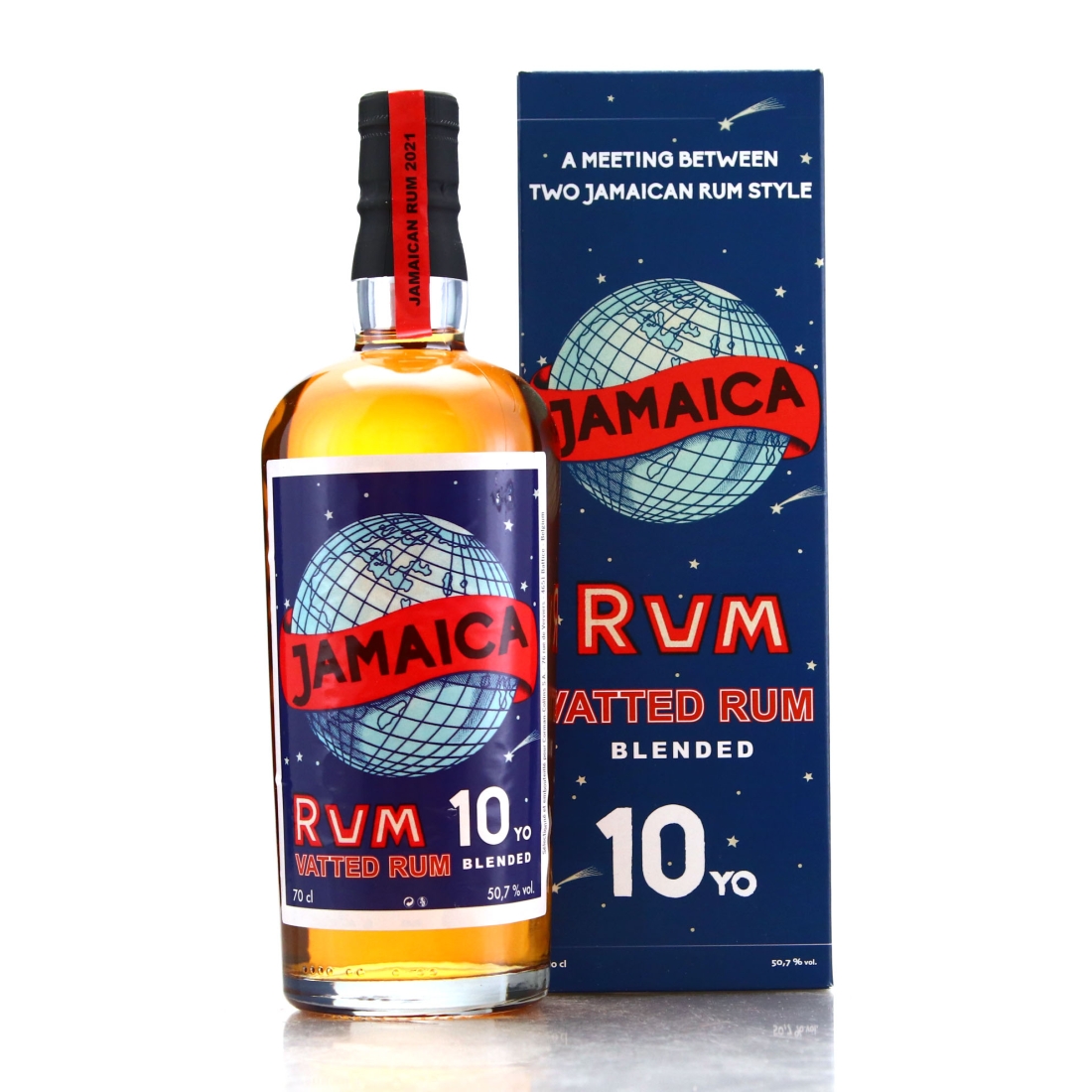 Jamaica 10 Year Old Corman Collins Vatted Rum / The Auld Alliance
