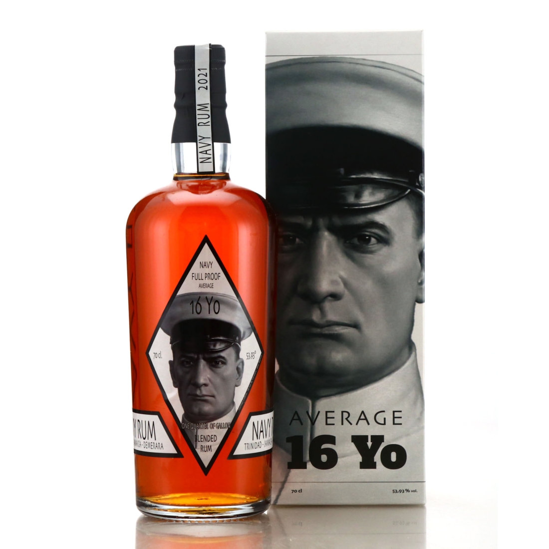 Image for Navy Rum 16 Year Old Full Proof