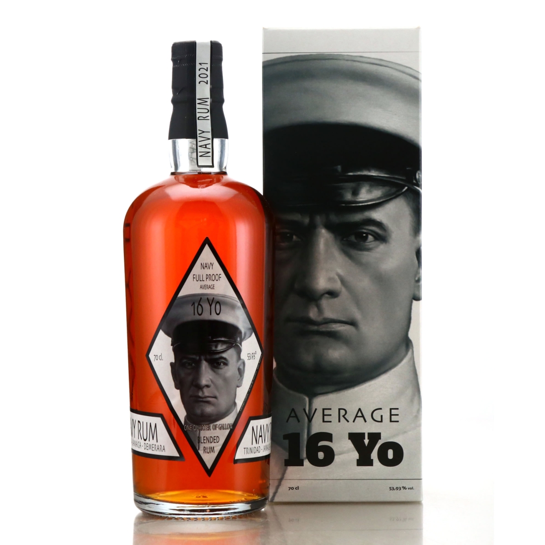 Image for Navy Rum 16 Year Old Full Proof