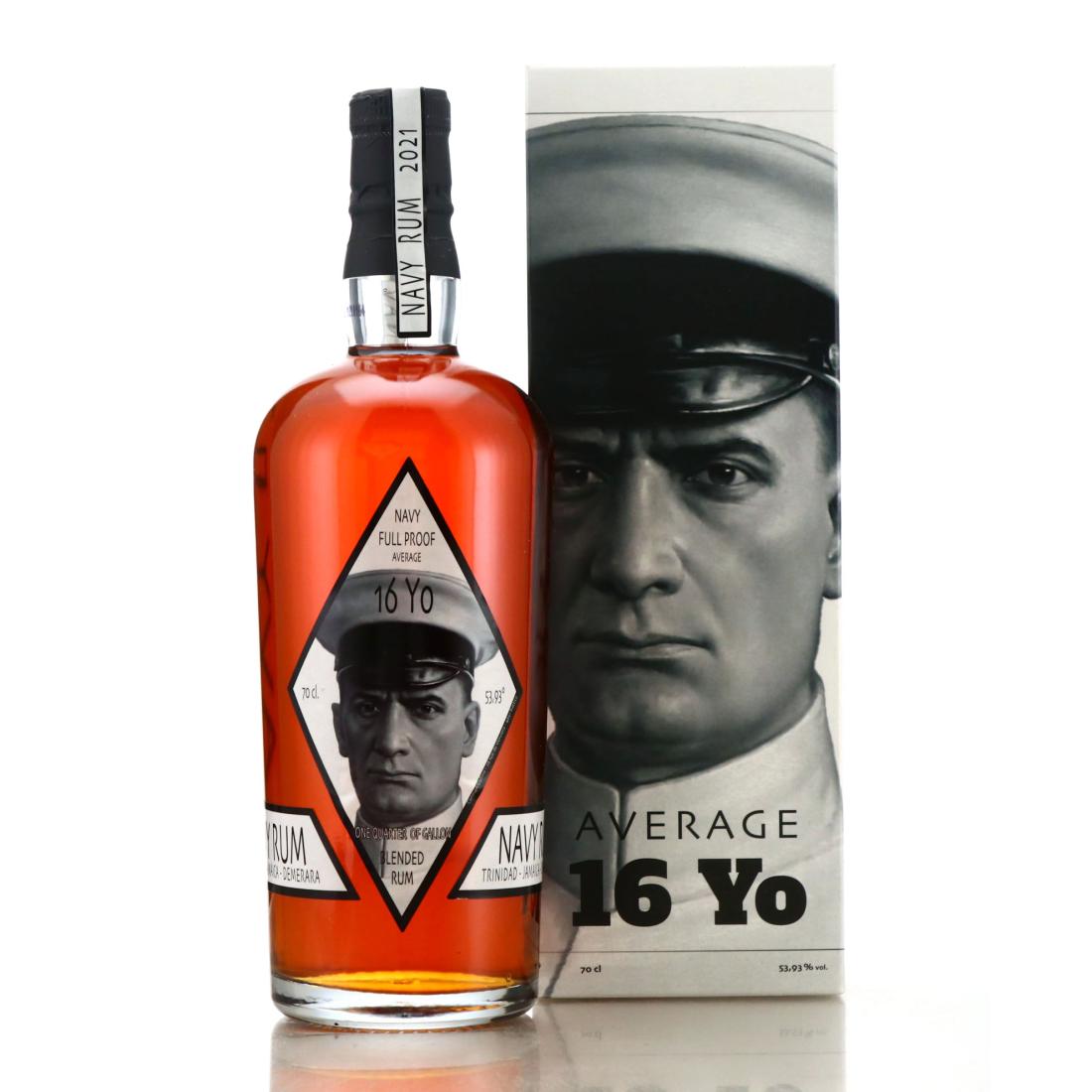 Image for Navy Rum 16 Year Old Full Proof