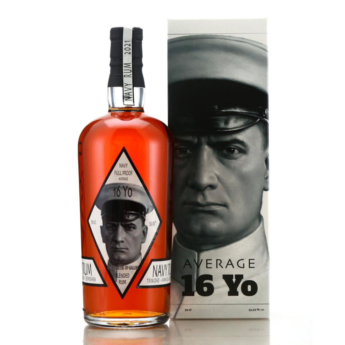 Image for Navy Rum 16 Year Old Full Proof