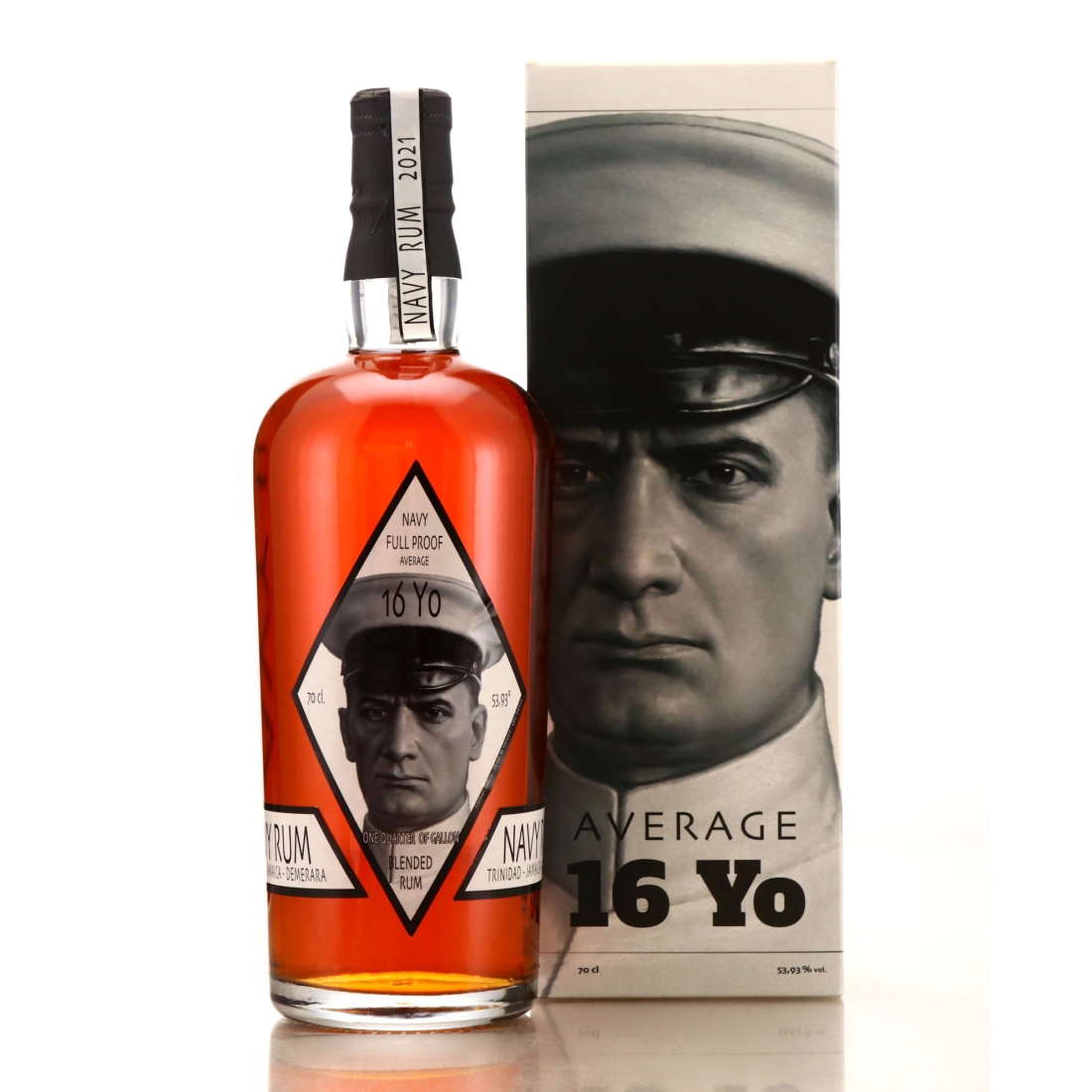 Corman Collins 16 Year Old Full Proof Blended Navy Rum / The Auld Alliance