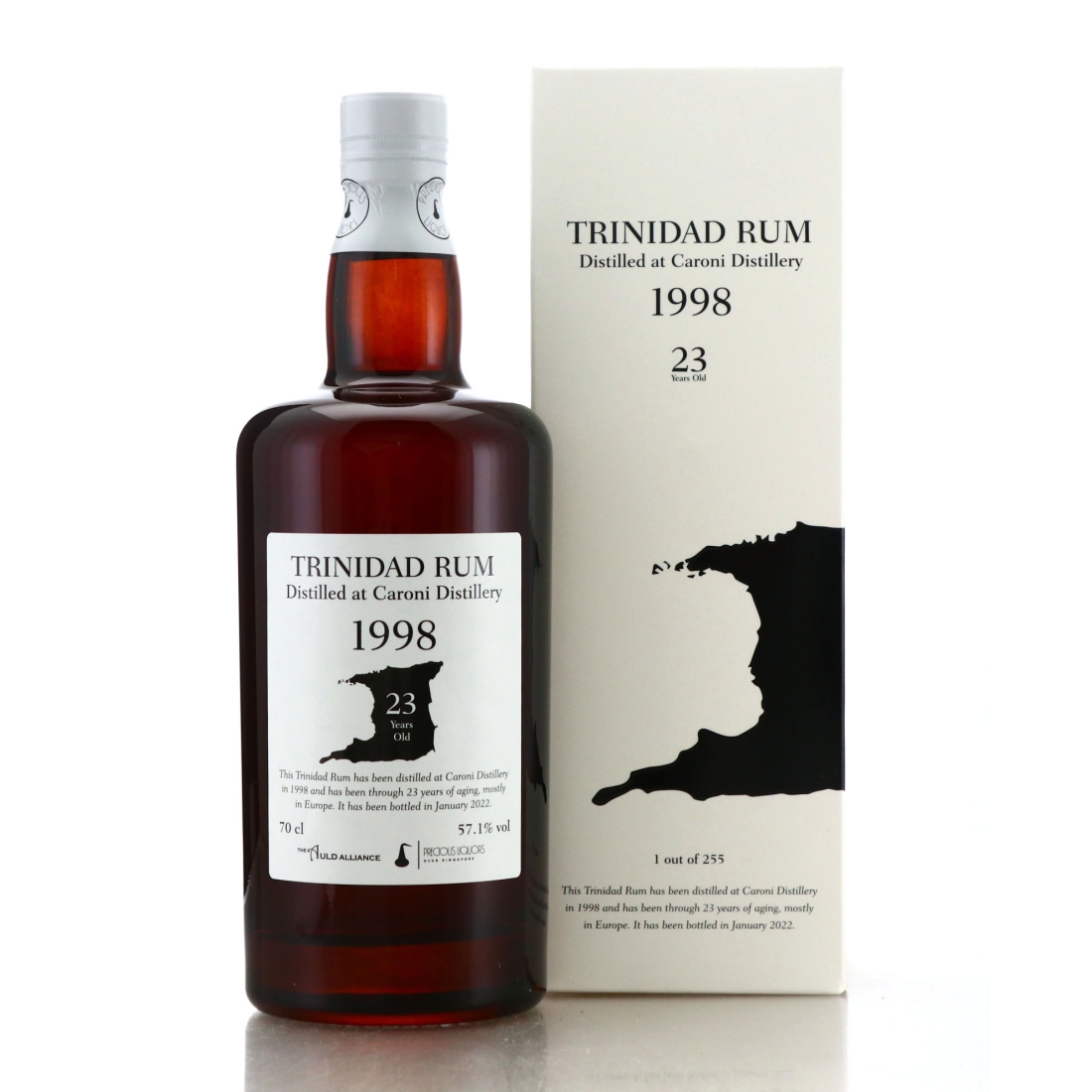Caroni 1998 Precious Liquors 23 Year Old / Auld Alliance