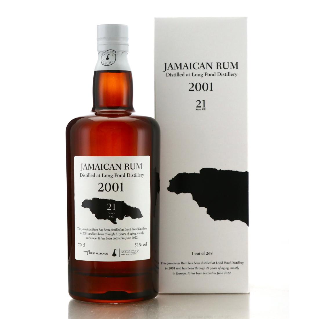 Image for Long Pond 2001 Precious Liquors 21 Year Old / Auld Alliance