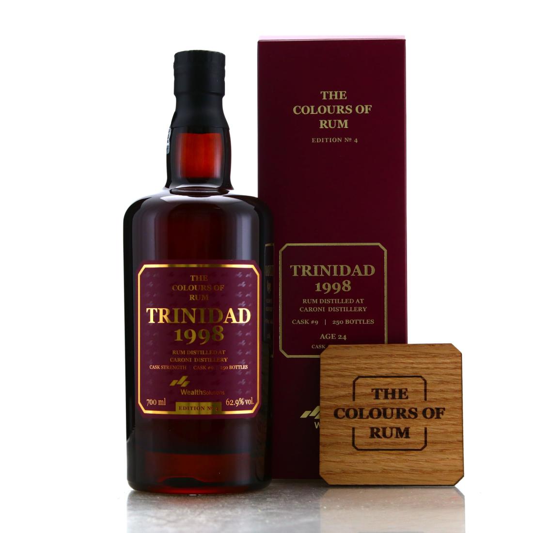 Image for Caroni 1998 The Colours of Rum 24 Year Old