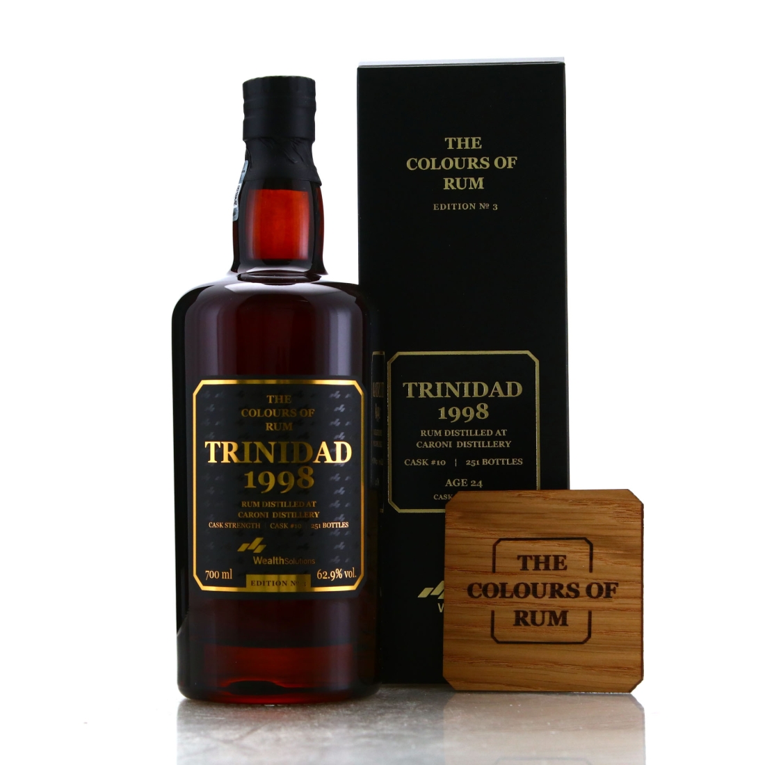 Caroni 1998 Colours of Rum 24 Year Old #10