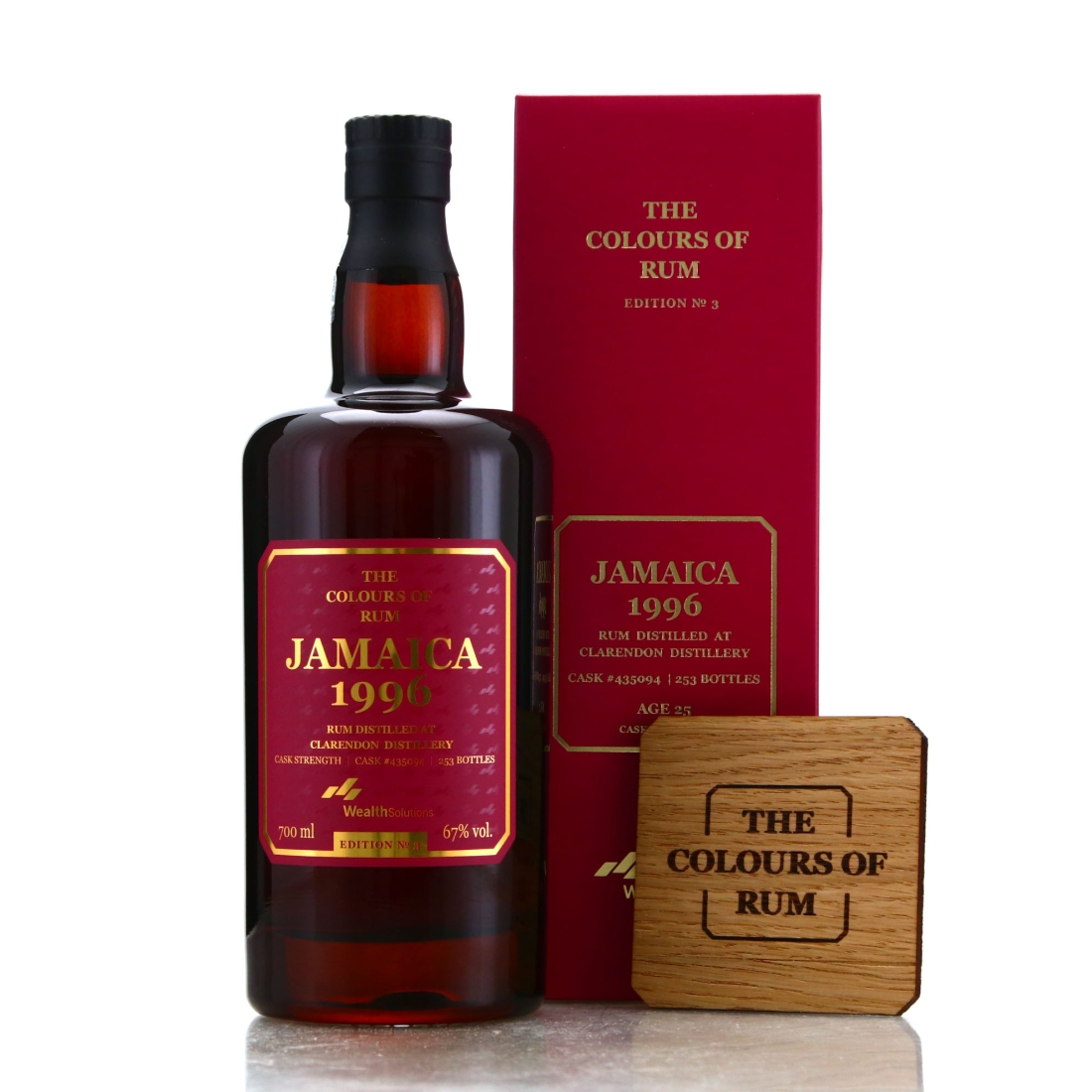 Image for Clarendon 1996 The Colours of Rum 25 Year Old