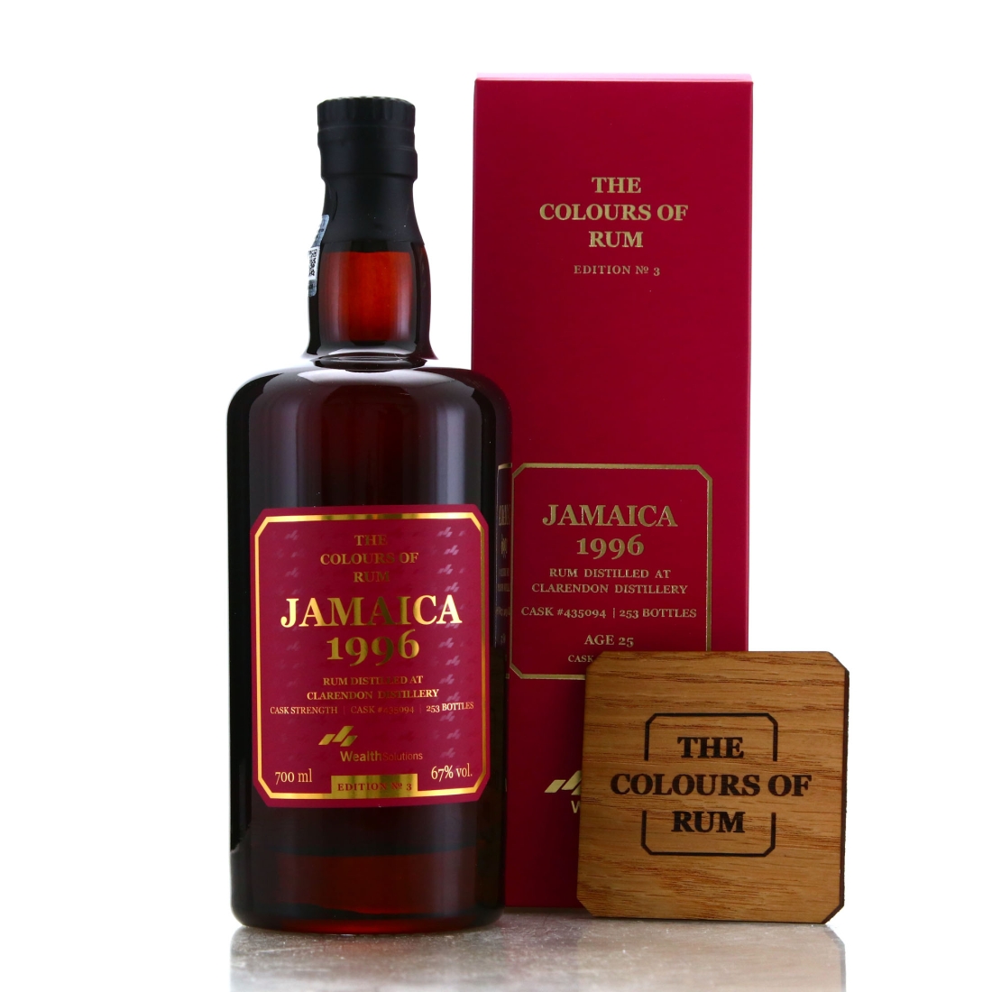 Image for Clarendon 1996 The Colours of Rum 25 Year Old