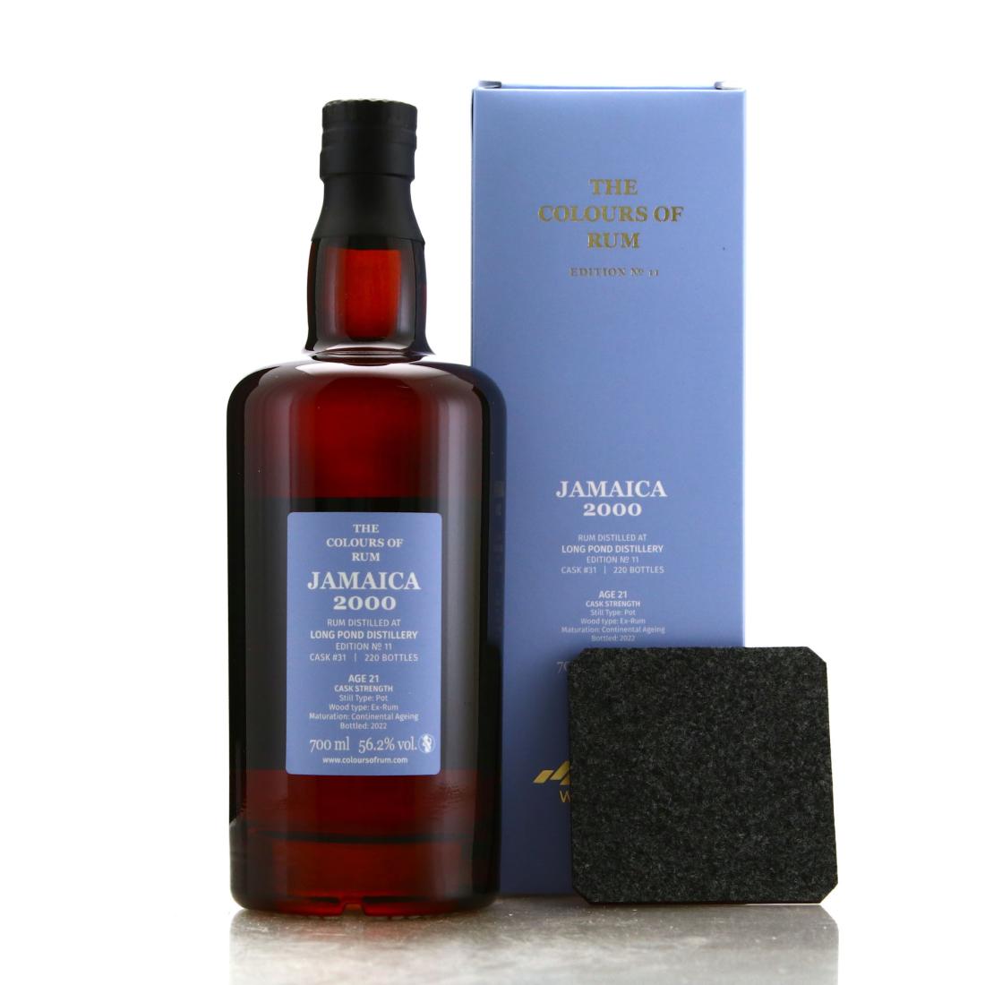 Image for Long Pond 2000 Colours of Rum 21 Year Old #31