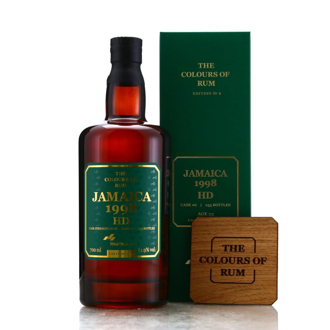 Image for Hampden 1998 The Colours of Rum 23 Year Old