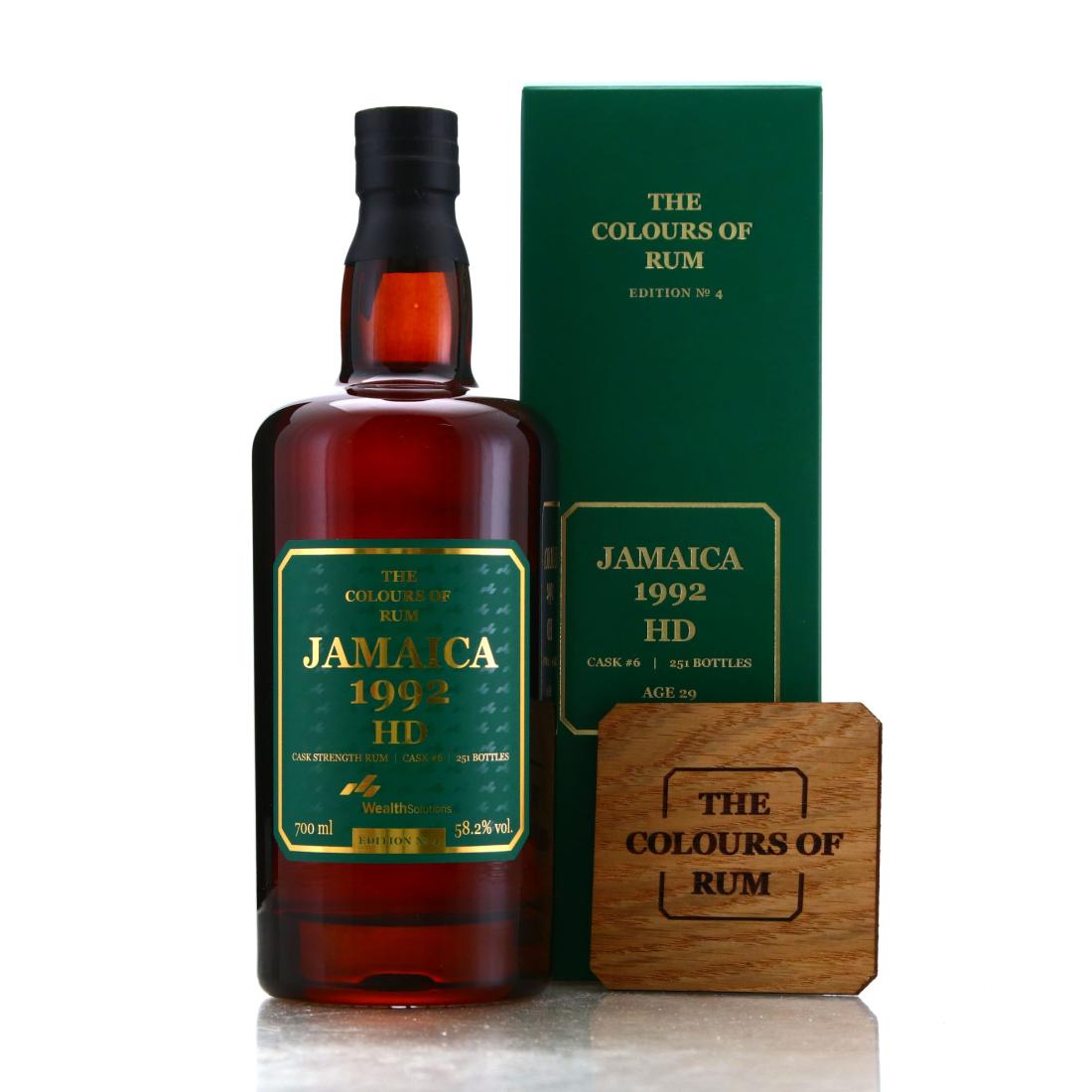 Image for Hampden 1992 The Colours of Rum 29 Year Old