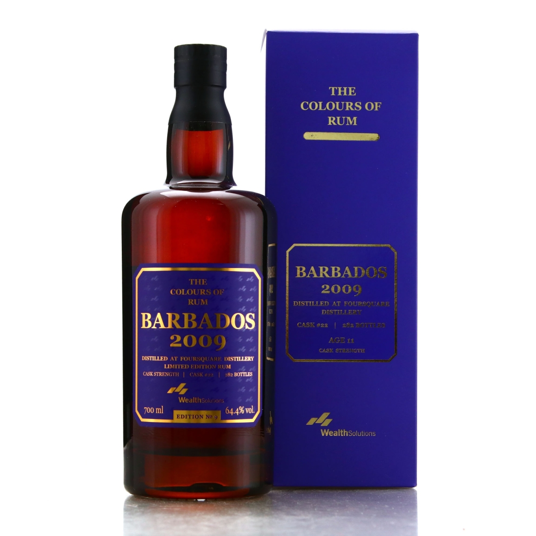 Foursquare 2009 Colours of Rum 11 Year Old #22
