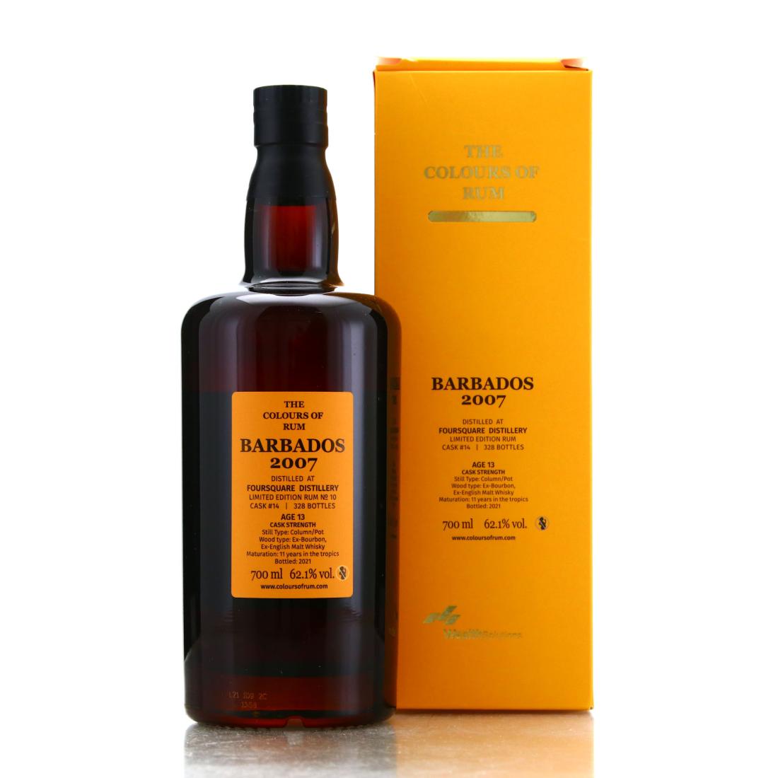 Image for Foursquare 2007 The Colours of Rum 13 Year Old
