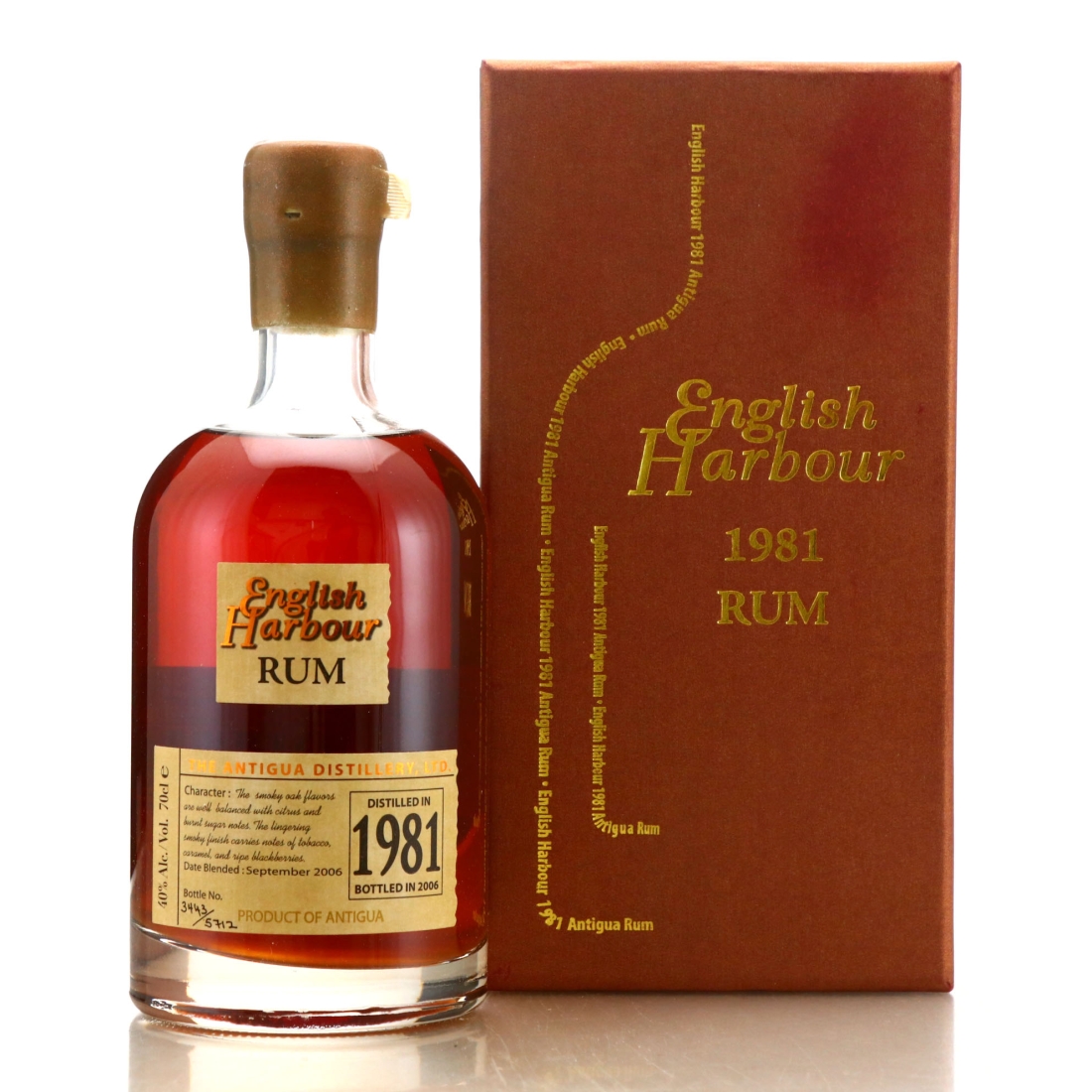 English Harbour 1981 25 Year Old