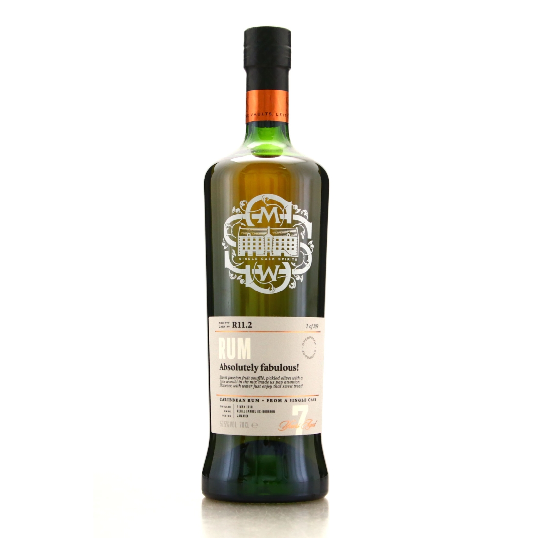 Worthy Park 2010 SMWS 7 Year Old R11.2
