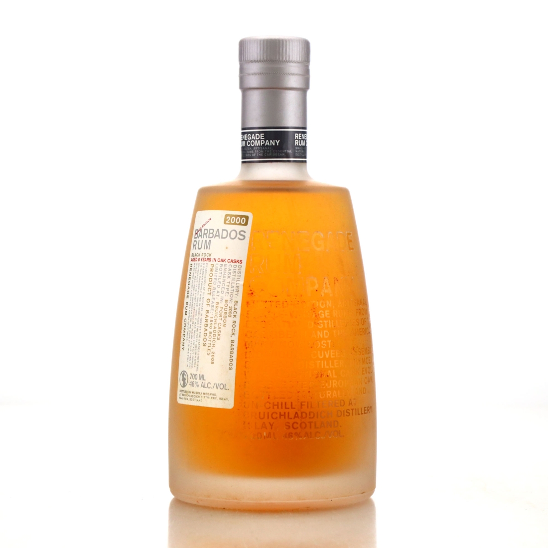 Black Rock 2000 Renegade Rum Company 8 Year Old