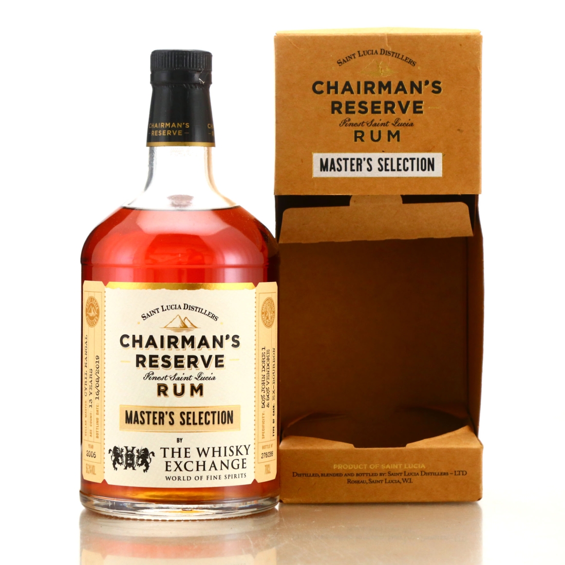 Chairman's Reserve 2006 Pot Still Single Cask 13 Year Old / TWE