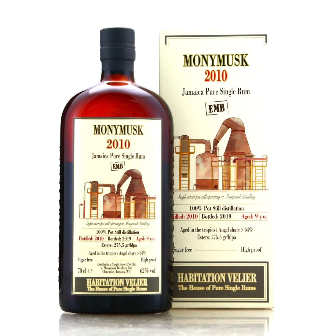 Monymusk EMB 2010 Habitation Velier 9 Year Old