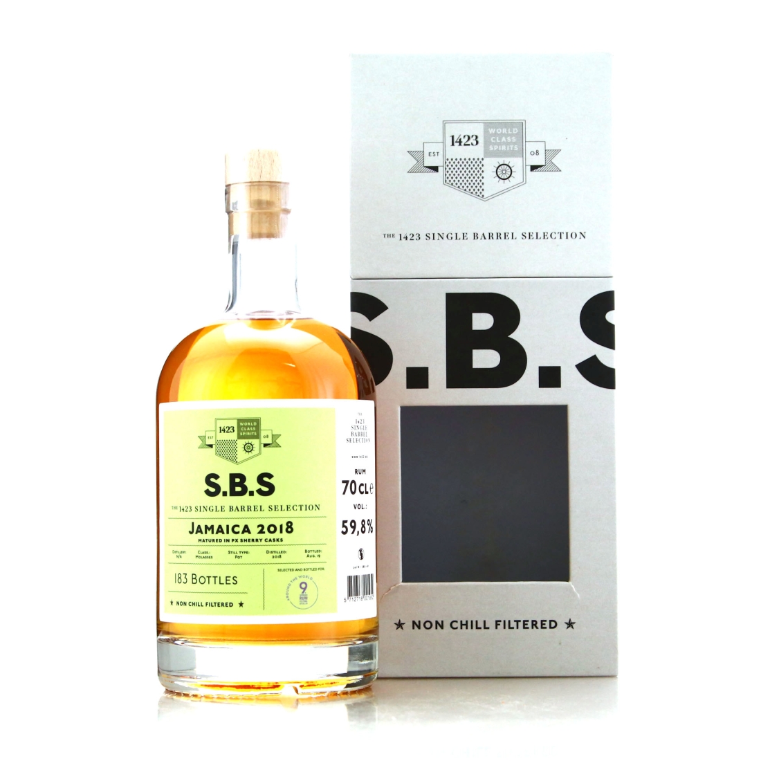 Jamaica Rum 2018 The 1423 SBS Cask Strength / Around the World