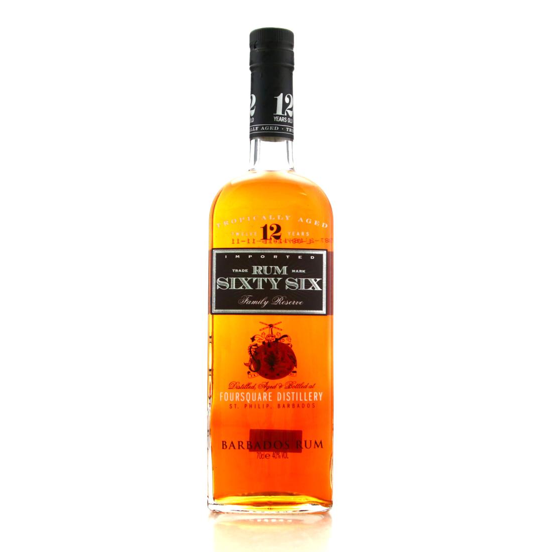Image for Foursquare Rum Sixty Six 12 Year Old Family Reserve