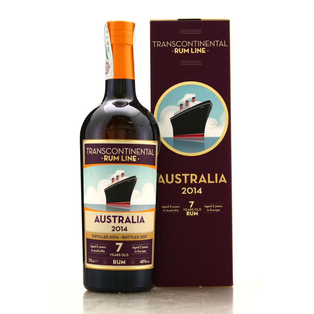 Australia Rum 2014 Transcontinental Rum Line 7 Year Old #47