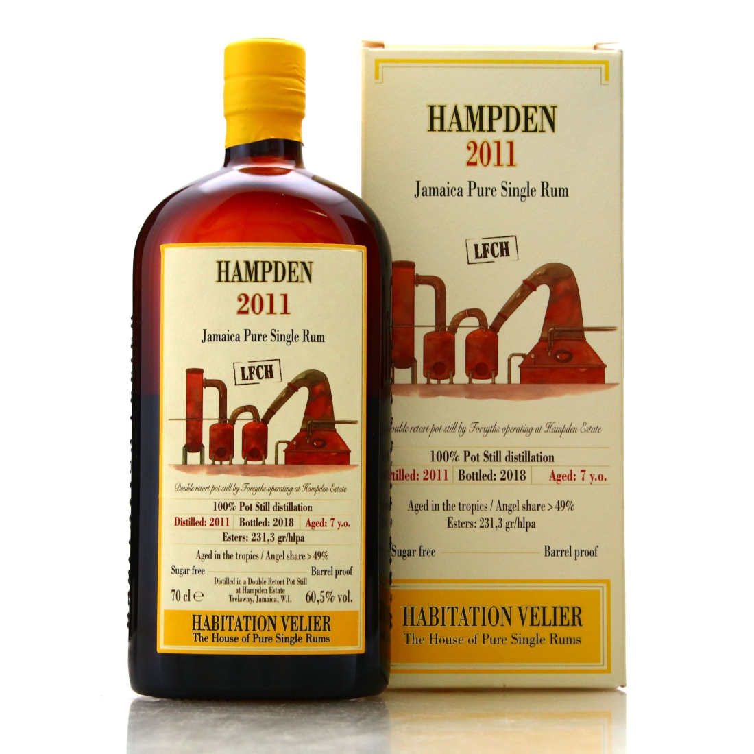 Hampden LFCH 2011 Habitation Velier 7 Year Old