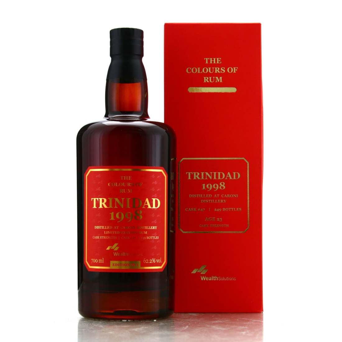 Caroni 1998 Colours of Rum 23 Year Old #47